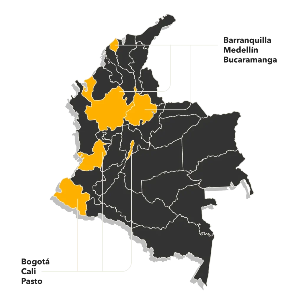 Centro de distribución de repuestos Box en Medellín